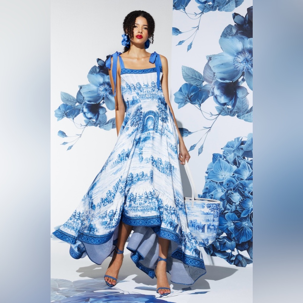 Alice + Olivia ROSALEE MAXI CHATEAU DRESS - Picture 11 of 15